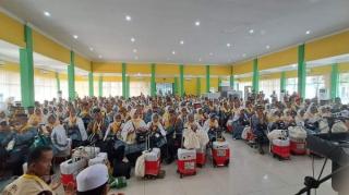 1.855 Jemaah Riau sudah Diberangkatkan dari EHA Riau, Berikut Rinciannya