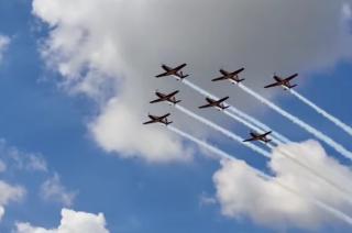 Ratusan Warga Pekanbaru Antusias Saksikan Jupiter Aerobic Team