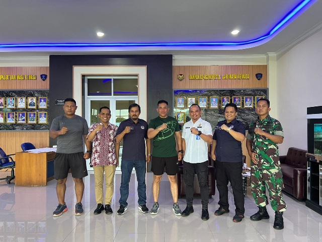 Taekwondo Pekanbaru Gandeng Yonko 462 Kopasgat Pada Ajang Wako Pekanbaru Cup VI