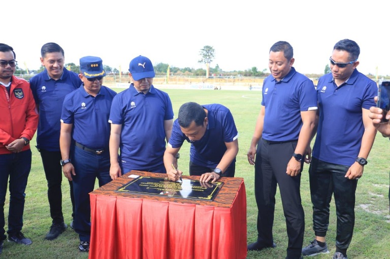 Sport Center Pekanbaru Diresmikan, Pj Walikota Buka Kejurnas PPLP dan SKO 2023