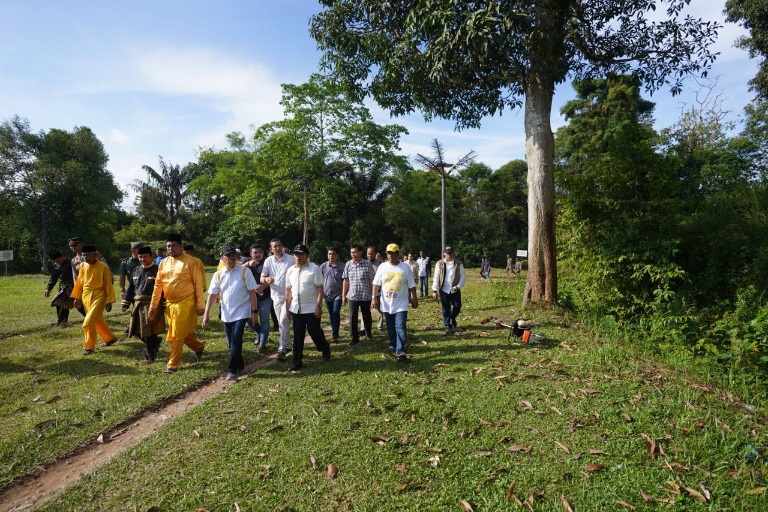 Ditetapkan Sebagai Cagar Budaya Nasional, Gubri Kunjungi Benteng Tuanku Tambusai