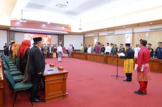 Dipimpin Gubri, Pemprov Riau Laksanakan Upacara Hari Lahir Pancasila