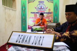 Tahanan di Polres Inhu Menangis, Dahulu Pencabul, Kini Juara Lomba Baca Al-Qur