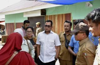 DPRD Pekanbaru dengan Disperindag Kunlap, Pekan Ini Listrik Pasar Cik Puan Dipasang