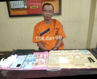 Belasan Paket Narkoba Diamankan Dari Tangan Pengendar di Peranap Inhu