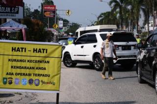 Bapenda Riau Gelar Operasi Penertiban Pajak Kendaraan Bermotor di Pelalawan
