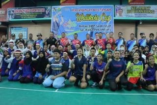 17 Klub Bulu Tangkis SMP Bertanding di Wali Kota Cup