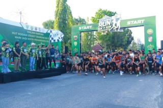 Pj Wali Kota Pekanbaru Kagum 3.000 Peserta Ramaikan Bukit Barisan Run