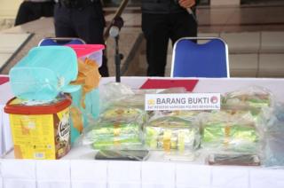 Polres Bengkalis Sita 10 Kilo dan 17.817 Butir Pil Ektasi