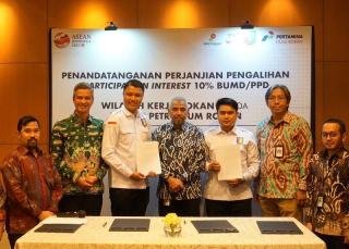 Pertamina Alihkan 10 Persen Participating Interest dari WK Rokan dan WK Kampar untuk Provinsi Riau