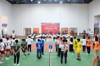 Dihadiri Kadispora, Turnamen Sepak Takraw Kapolda Riau Cup 2023 Resmi Digelar