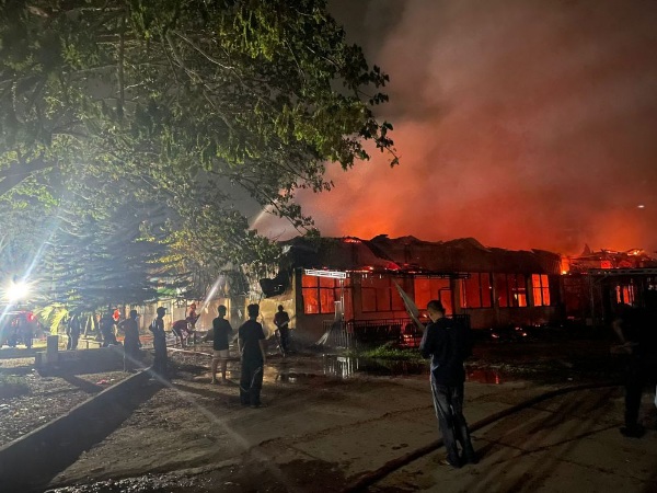 RSUD Puri Husada Tembilahan Terbakar