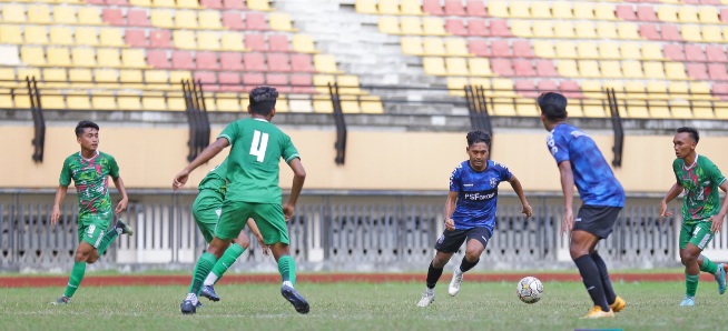 PSPS dan Tim Porwil Riau Gelar Laga Uji Coba, Ini Hasilnya