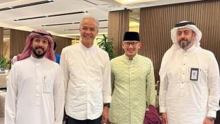 Usai Anies, Ganjar Pranowo Juga Ketemu Sandiaga Uno di Arab Saudi
