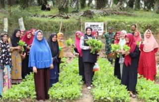 IRAMA Desa di Kecamatan Batang Gansal, Bupati Rezita Ajak Masyarakat Kembangkan UMKM dan Pariwisata