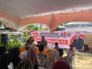Banjir Masih Jadi Keluhan Warga RW 10 Sialang Sakti di Reses Sabarudi