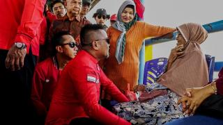 Pengobatan Gratis RS Kapal Malahayati Milik PDI Perjuangan Diserbu Warga Kuala Kampar