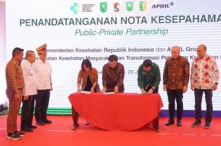 Kemenkes Teken MoU dengan APRIL, Ini Rencana Tindak Lanjutnya