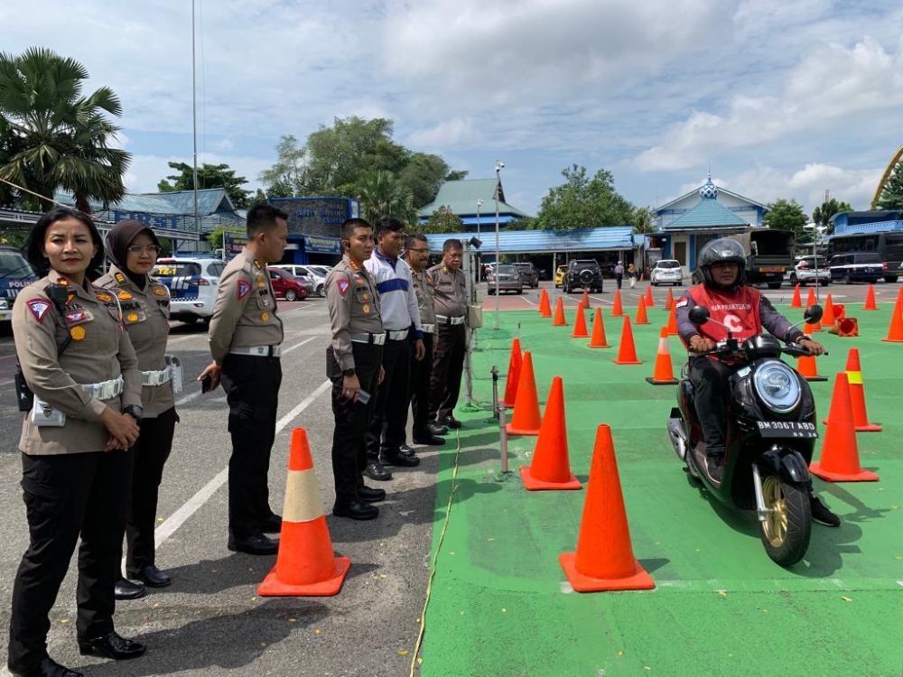 Ujian SIM C Angka 8 Resmi Dihapus di Provinsi Riau, Ini Pernyataan Dirlantas