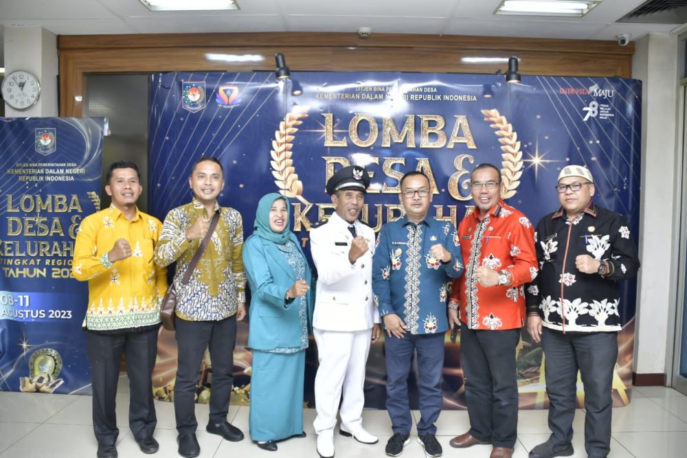Wakili Riau di Tingkat Nasional, Desa Koto Mesjid Ekspose Langsung Bersama Tim Penilai Kemendagri