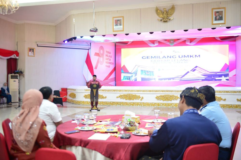 Semarak HUT Riau Ke - 66, Gebyar Lelang Produk UMKM Resmi Digelar