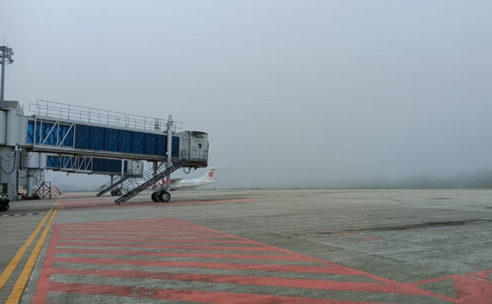 Jarak Pandang 200 Meter, Empat Pesawat Alami Delay di Bandara Pekanbaru