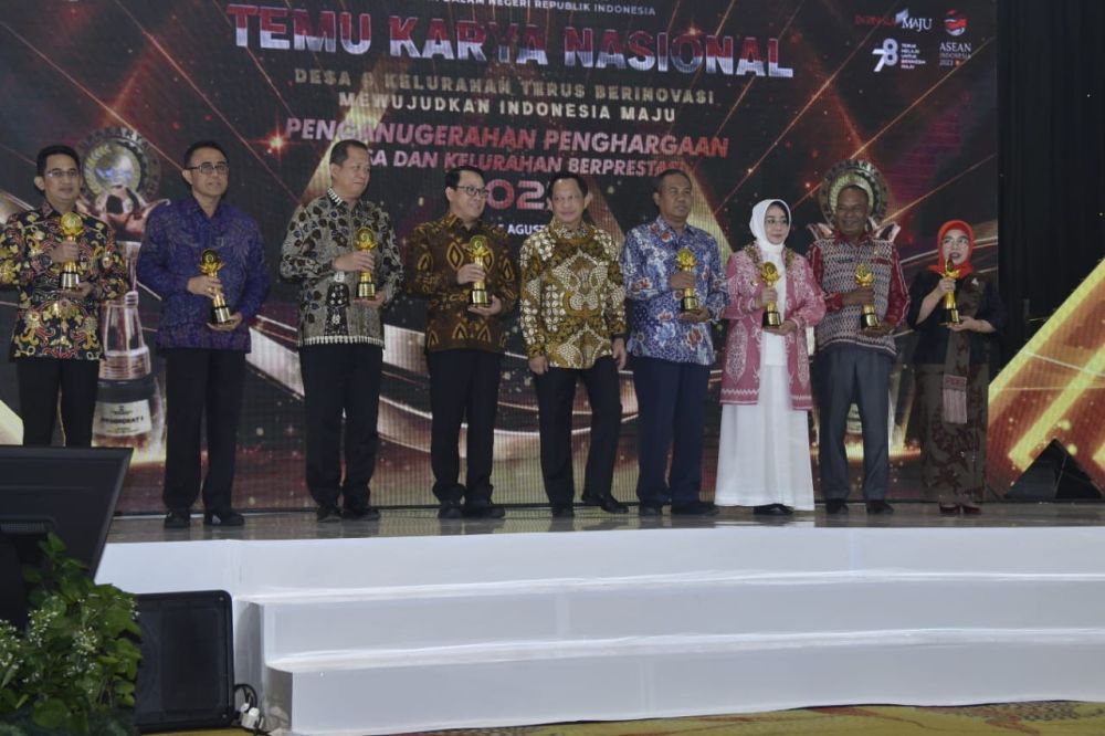 Desa Koto Masjid Kabupaten Kampar Raih Juara Pertama Lomba Desa Tingkat Nasional Tahun 2023