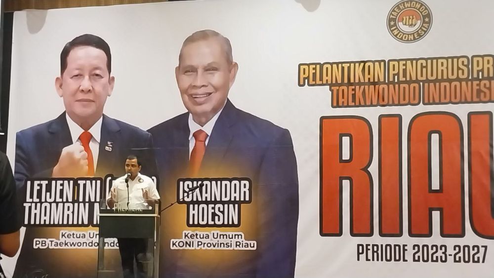 Nahkodai Taekwondo Indonesia Riau, Rahul Siap Bersinergi Bersama Pemerintah