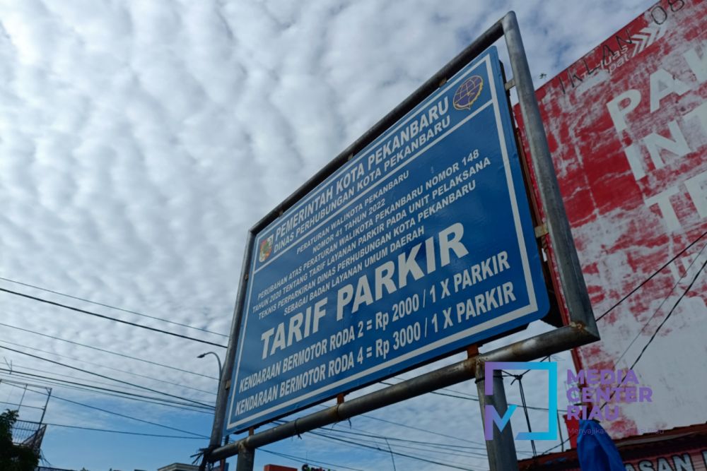 Digugat Warga, Dishub Pekanbaru Pastikan Tarif Parkir Sesuai Aturan