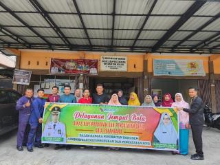 Layanan Keliling Disdukcapil Pekanbaru Diserbu Warga Kelurahan Pematang Kapau