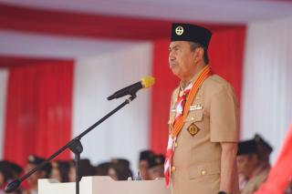 Pimpin Apel Hari Pramuka ke-62 Tahun 2023, Ini Harapan Gubri