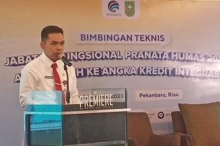 Kadis Kominfotik Riau Minta KemenKominfo Banyak Membawa Program ke Bumi Lancang Kuning