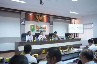 Pemprov Riau Bersama KPK RI Gelar Rakor Terkait Tindak Lanjut Peyelesaian Pengelolaan BMD