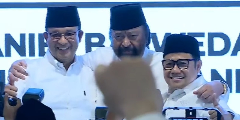 Resmi! Surya Paloh Deklarasi Anies-Cak Imin Bakal Capres-Cawapres 2024