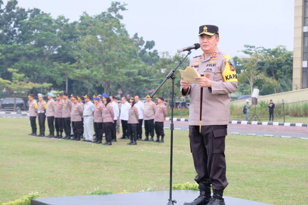 Kapolda Riau Buka Operasi Zebra Lancang Kuning 2023, Ini Sasarannya