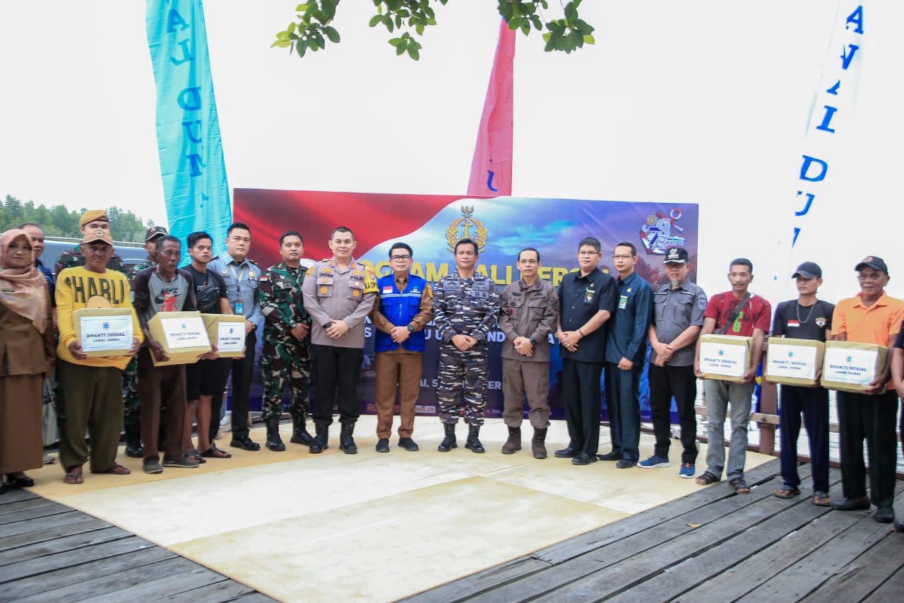 Termasuk di Dumai, TNI AL Laksanakan Program Kali Bersih Nasional se Indonesia