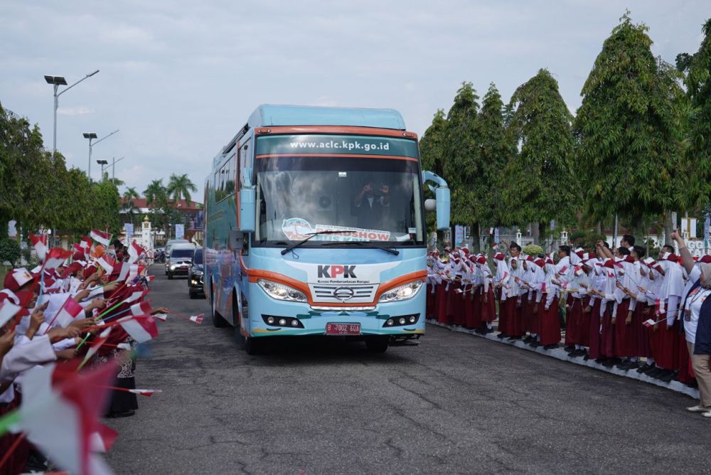 Roadshow Bus KPK Tiba di Pekanbaru, Pemprov Riau Siap Bersinergi