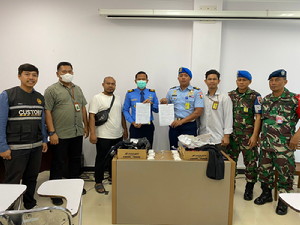 Petugas Gabungan Gagalkan Penyelundupan Sabu di Kargo Bandara SSK Pekanbaru