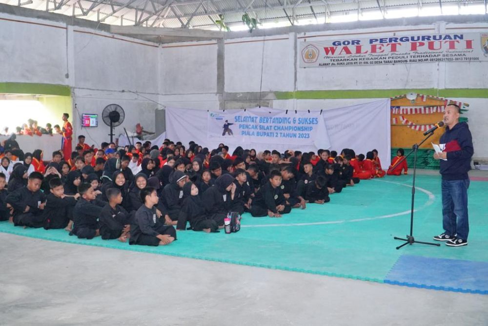 Diikuti 4 Provinsi Di Sumatera, Pj Bupati Kampar Apresiasi Kejuaran Pencak Silat Championship 2023