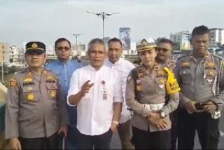 Dikabarkan Rusak, Begini Penjelasan Dinas PUPR PKPP Riau Terkait Kondisi Flyover Harapan Raya