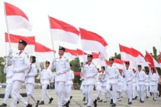 Sukseskan Gerakan 10 Juta Bendera Merah Putih, Pekanbaru Dapat Penghargaan dari Kemendagri