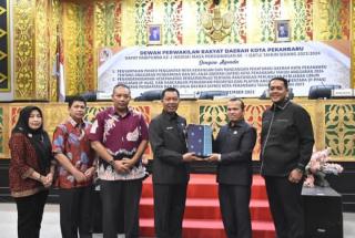 DPRD dan Pemko Pekanbaru MoU R-APBD P 2023 Rp 2,890 Triliun
