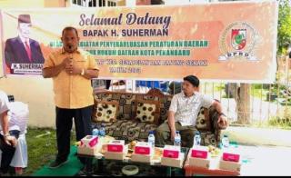 Suherman Laksanakan Sosper Tentang Pendidikan Diniyah Nonformal di Kecamatan Senapelan