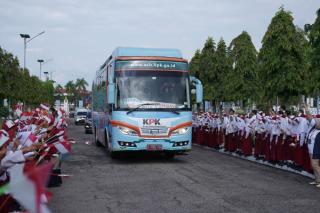 Roadshow Bus KPK Tiba di Pekanbaru, Pemprov Riau Siap Bersinergi