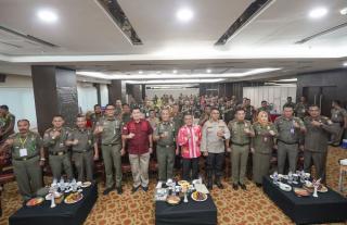 Satpol PP Riau Gelar Rakor Peningkatan Kapasitas Sumber Daya Apratur