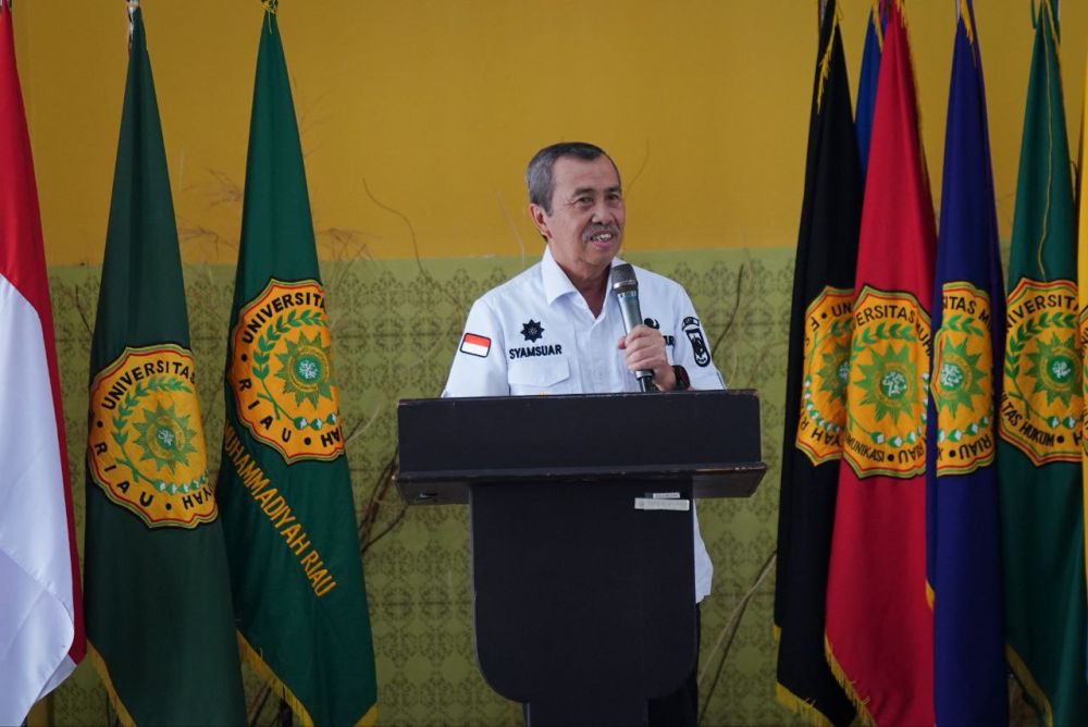 Hadir di Acara Pembekalan Purna Studi UMRI 2023, Ini Pesan Gubernur Riau