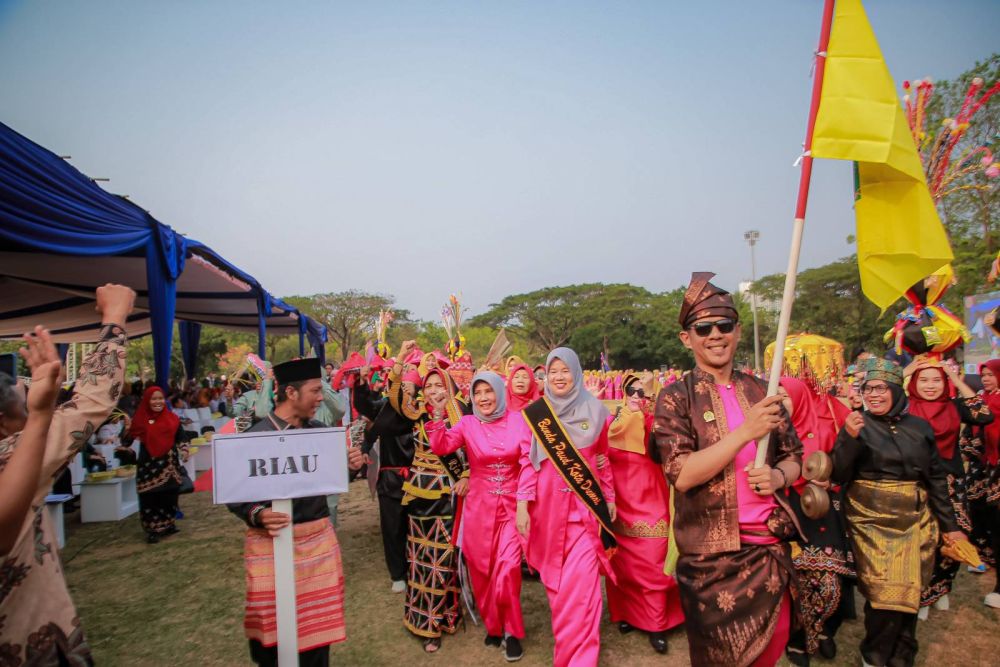 Wakili Riau pada Porseni IGTKI-PGRI Tingkat Nasional, Kabupaten Kampar Optimis Juara