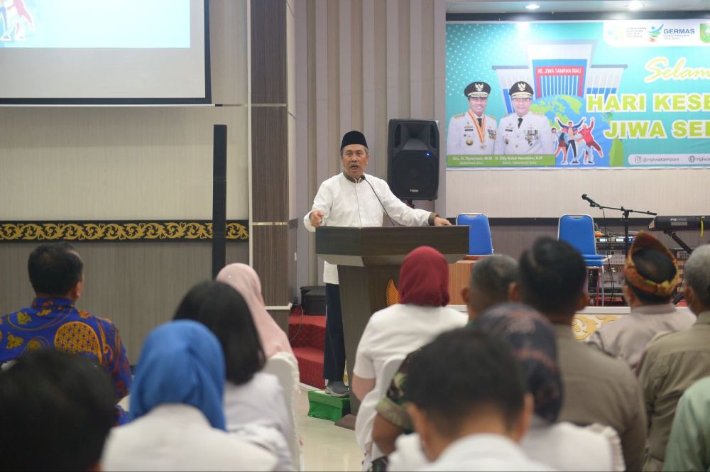 HKJS 2023, Gubernur Syamsuar: Penderita Penyakit Jiwa Berhak Dapatkan Pelayanan