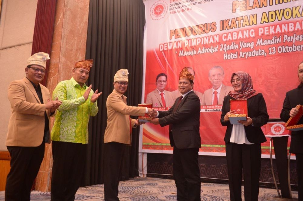 Pengurus DPC IKADIN Kota Pekanbaru 2022-2026 Resmi Dilantik