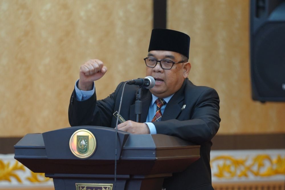 Cek Persiapan, Wagubri Kumpulkan PB Porwil Sumatra XI Riau